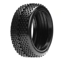 Team Losi 1/8 XBT Buggy Tires w/Foam (Blue) (2)