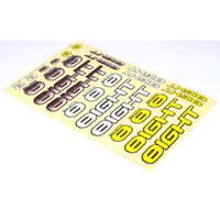 Team Losi 8ight Logo Sticker Sheet