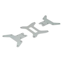 Team Losi Lower Chassis Plate Set(3): MLST/2