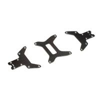 Team Losi Lower Chassis Plate Set, Graphite (3)