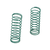 Team Losi Rear Shock Springs, Green (2)