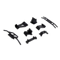 Team Losi Front/Rear Bumper and Mount/Support Set: MHRL