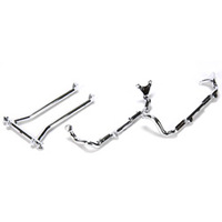 Team Losi Side Cage Set, Chrome: Mini Desert Buggy