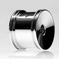Team Losi Front Wheels, Chrome (pr)