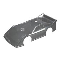 Team Losi Mini-Late Model Clear Body