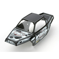 Team Losi Mini-Rock Crawler Painted Body, Black