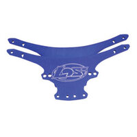 Team Losi Chassis Plate Set, Anodized Aluminum, Blue: MRC