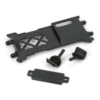 Team Losi Radio Plate, Battery Mounts & Strap: MRC