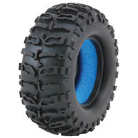 Team Losi 1.9 Mini Rock Claw Tire, Blue (2)