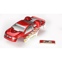 Team Losi Body, Red w/ Stickers