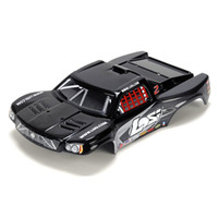 Team Losi 1/24 4WD Short Course Painted Body, Black
