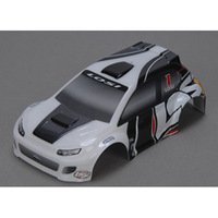 Team Losi 1/24 4WD Rally Painted Body, Gray