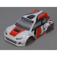 Team Losi 1/24 4WD Rally Painted Body, Orange