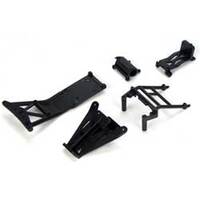 Team Losi Front/Rear Ladder & Mount Set: MSCT