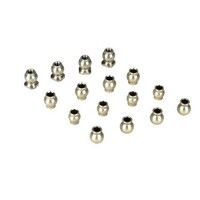 Losi Pivot Ball Set, Hard Anodized (16)