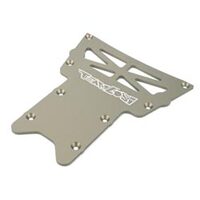 Team Losi Hi-Perf Rear Bottom Plate,Hard-Anod: LST/2,AFT,MGB