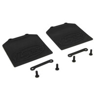 Losi Mud Flap & Retainer Set (2)