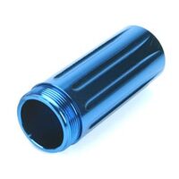 Team Losi Shock Body, Aluminum, Blue: LST, LST2,AFT,MGB