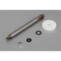 Losi Nutted Shock Shaft & Piston Kit, Front