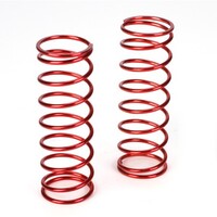 Losi Front Springs 12.9lb Rate, Red (2)