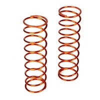 Losi Front Springs 14.2lb Rate, Orange (2)