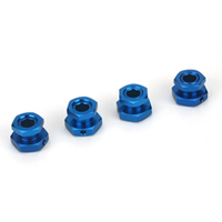 Team Losi 20mm Wheel Hex Set, Blue: LST2, MUG