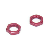Team Losi 17mm Wheel Hex Nuts, Red (2): 8T 2.0 RTR