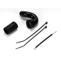 Team Losi Exhaust Header,: 3.4 Engine, SNT