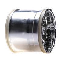 Team Losi 420 Series Force Wheel w/Cap, Chrome: Universal(2)