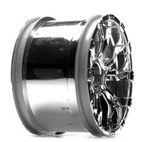 Team Losi 320S Force Wheel, Chrome (2)