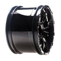 Team Losi 320S Force Wheel, Black Chrome (2)