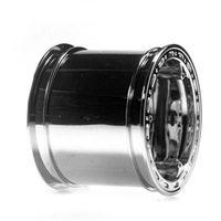 Team Losi Rear Wheel, Chrome (Pr): Slider