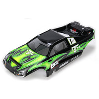 Team Losi 10-T Painted Body, Green with Stickers