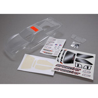 Team Losi Speed-NT Body with Stickers, Clear