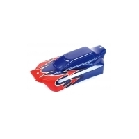 LRP Body Shell Prepainted red/blue - S10 BX