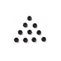 LRP M3 Lock Nut black (10pcs) - S10