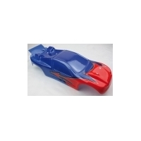LRP Body Shell Prepainted red/blue - S10 TX
