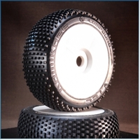 LRP VTEC Kamikaze Medium 1/8 Buggy Tyres Mounted