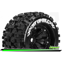 MT-Uphill 1/8 Monster Truck Tyres Black