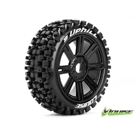 B-Uphill 1/8th Buggy Tyre BLK/spoke
