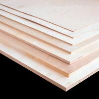 MODEL ENGINES AIRCRAFT GRADE BIRCH PLYWOOD 0.6mm 3 PLY 1200mm X 300mm