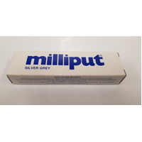 MILLIPUT SILVER / GREY 2-PART EPOXY PUTTY, 10pcs per Box.