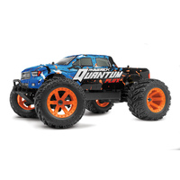 MV150202 | Maverick Quantum MT 1/10 4WD Flux 80A Brushless Electric Monster Truck (Blue/Orange)