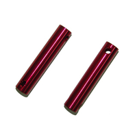GV MV1684RE REAR  UPPER  ROLL  BAR  L=40.2MM (2PCS) - RED