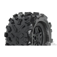 Proline Big Joe 3.8" (40 Series) Tyres Mounted on Tech 5 Black W