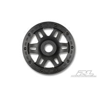 PROLINE SPLIT SIX BLACK/BLACK BEAD-LOC FRONT WHEELS 2 FOR BAJA 5T - PR2718-03