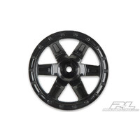 PROLINE DESPERADO 2.2 BLACK FR-RR WHEELS 2PCS - PR2737-03