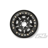 PROLINE FaultLine 2.2" Black/Black Bead-Loc 6 Lug Front or Rear 