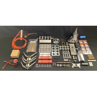 1/4 Scale V8 Nitro Powered Single Carburetor Working Engine Kit version