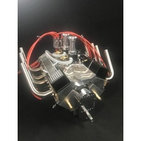 1/4 Scale V8 Engine with Twin Carburetors